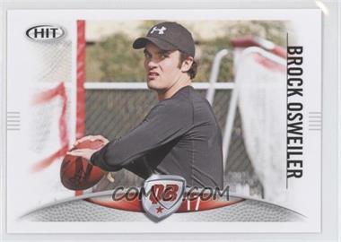 2012 SAGE Hit - [Base] #117 - Brock Osweiler