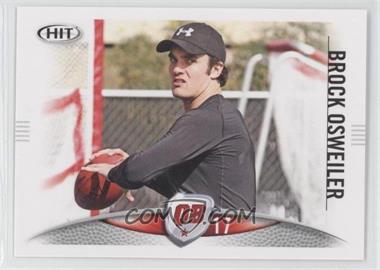 2012 SAGE Hit - [Base] #117 - Brock Osweiler