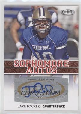 2012 SAGE Hit - Sophomore Autos #A15 - Jake Locker