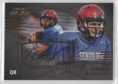 2012 SAGE Next - [Base] - Gold Foilboard #SA-31 - Ryan Lindley /20