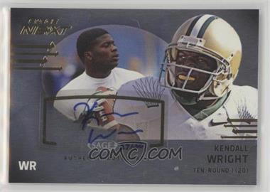 2012 SAGE Next - [Base] - Silver Foilboard #SA-49 - Kendall Wright /30