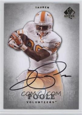 2012 SP Authentic - [Base] - Autographs #115 - Tauren Poole