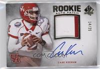 Rookie Auto Patch - Case Keenum #/25