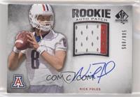 Rookie Auto Patch - Nick Foles #/885