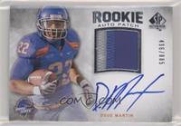 Rookie Auto Patch - Doug Martin #/885