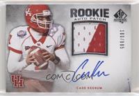 Rookie Auto Patch - Case Keenum #/885