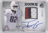 Rookie Auto Patch - Juron Criner #/885