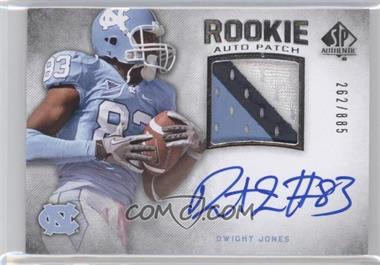 2012 SP Authentic - [Base] #259 - Rookie Auto Patch - Dwight Jones /885