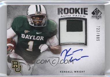 2012 SP Authentic - [Base] #260 - Rookie Auto Patch - Kendall Wright /885