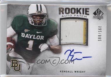 2012 SP Authentic - [Base] #260 - Rookie Auto Patch - Kendall Wright /885