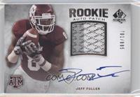 Rookie Auto Patch - Jeff Fuller #/885