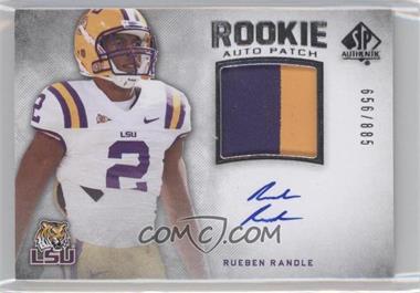 2012 SP Authentic - [Base] #270 - Rookie Auto Patch - Rueben Randle /885