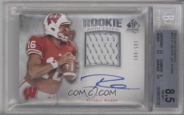 2012 SP Authentic - [Base] #272 - Rookie Auto Patch - Russell Wilson /885 [BGS 8.5 NM‑MT+]