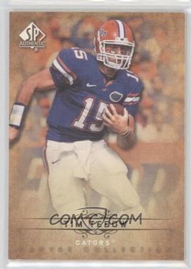 2012 SP Authentic - Canvas Collection Legends #CL-20 - Tim Tebow