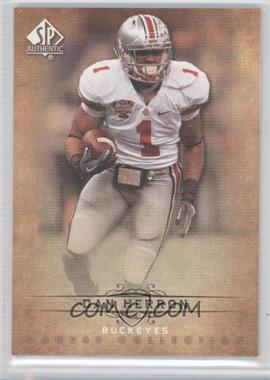 2012 SP Authentic - Canvas Collection Rookies #CR-17 - Dan Herron