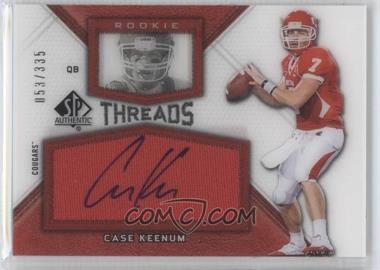 2012 SP Authentic - Rookie Threads #RT-CK - Case Keenum /335