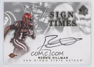 2012 SP Authentic - Sign of the Times #ST-RH - Ronnie Hillman