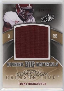 2012 SPx - Winning Big Materials #WM-30 - Trent Richardson /199