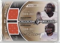 Justin Blackmon, Brandon Weeden #/299