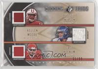 Russell Wilson, Kellen Moore, Case Keenum #/99