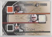 Brandon Weeden, Nick Foles, Kirk Cousins #/99