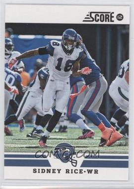 2012 Score - [Base] - Glossy #104 - Sidney Rice