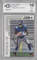 David Wilson [BCCG 10 Mint or Better]