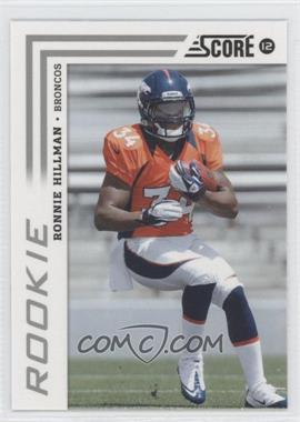 2012 Score - [Base] - Glossy #371 - Ronnie Hillman