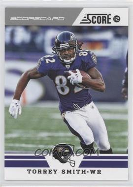 2012 Score - [Base] - Scorecard #168 - Torrey Smith