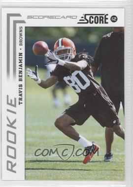 2012 Score - [Base] - Scorecard #400 - Travis Benjamin