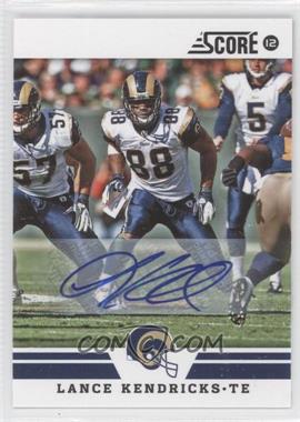 2012 Score - [Base] - Signatures #147 - Lance Kendricks