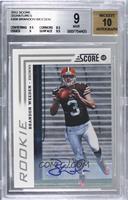 Brandon Weeden [BGS 9 MINT]