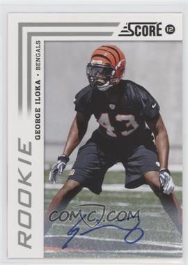 2012 Score - [Base] - Signatures #332 - George Iloka