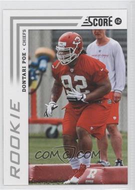 2012 Score - [Base] #327 - Dontari Poe