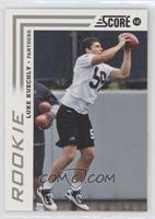 Luke Kuechly (Both Hands on Ball) [EX to NM]