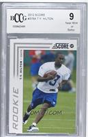 T.Y. Hilton (No Helmet) [BCCG 9 Near Mint or Better]