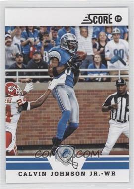 2012 Score - [Base] #52 - Calvin Johnson Jr.