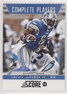 2012 Score - Complete Players #14 - Calvin Johnson Jr. [EX to NM]