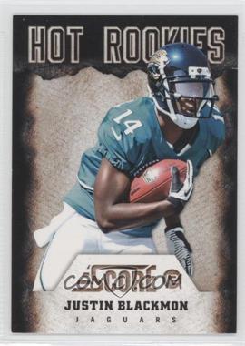 2012 Score - Hot Rookies - Glossy #4 - Justin Blackmon