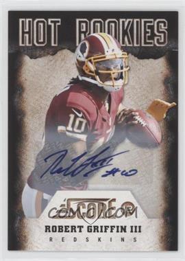 2012 Score - Hot Rookies - Signatures #2 - Robert Griffin III