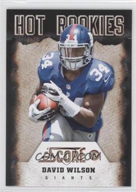 2012 Score - Hot Rookies #11 - David Wilson