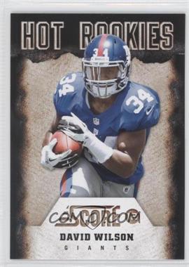 2012 Score - Hot Rookies #11 - David Wilson