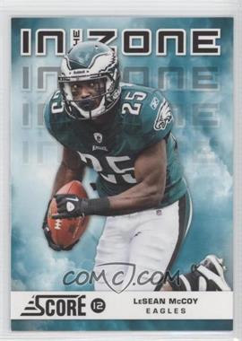 2012 Score - In the Zone - Glossy #1 - LeSean McCoy