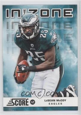 2012 Score - In the Zone - Glossy #1 - LeSean McCoy