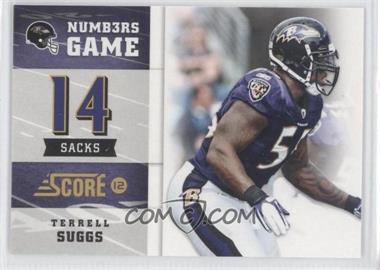 2012 Score - Numbers Game #20 - Terrell Suggs