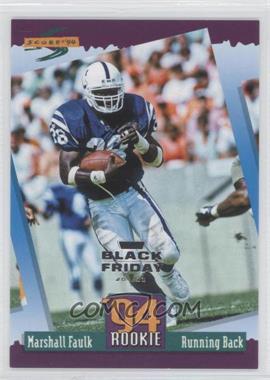 2012 Score - Rookie Flashback Reprints - Black Friday #277 - Marshall Faulk /5