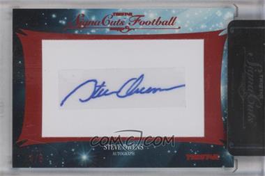 2012 TRISTAR SignaCuts - Cut Signatures - Red #_STOW - Steve Owens /5