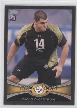 2012 Topps - [Base] - Black #32 - David DeCastro /57