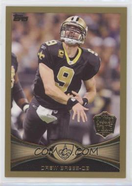 2012 Topps - [Base] - Gold #111 - Drew Brees /2012