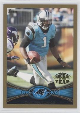 2012 Topps - [Base] - Gold #141 - Cam Newton /2012